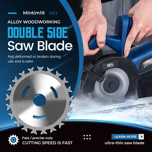 🏆HOT SALE 50%OFF✨Mintiml® Alloy Woodworking Double Side Saw Blade