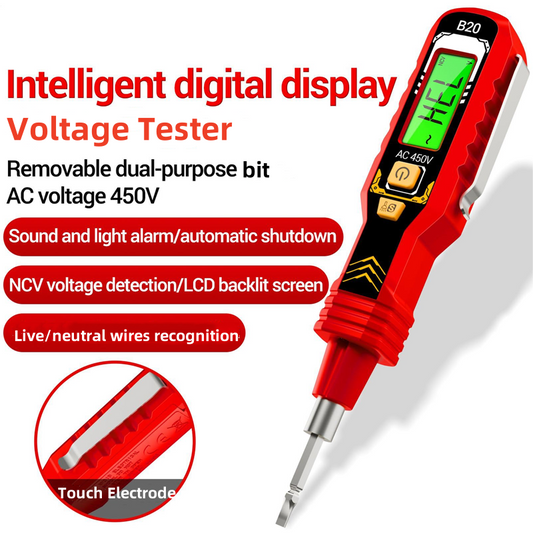 🔥 2025 Hot Sale 50% OFF🔥Non-Contact Voltage Tester with LCD Display