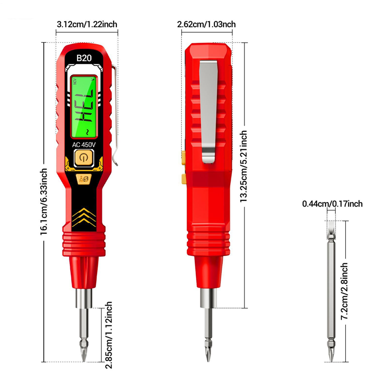 🔥 2025 Hot Sale 50% OFF🔥Non-Contact Voltage Tester with LCD Display