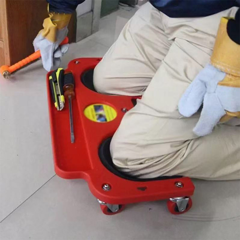 🔥 5-Wheel Rolling Car Repair Kneeling Cushion