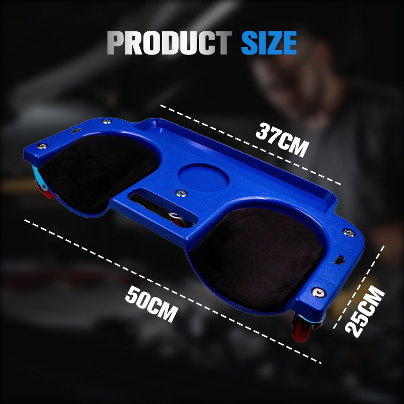 🔥 5-Wheel Rolling Car Repair Kneeling Cushion