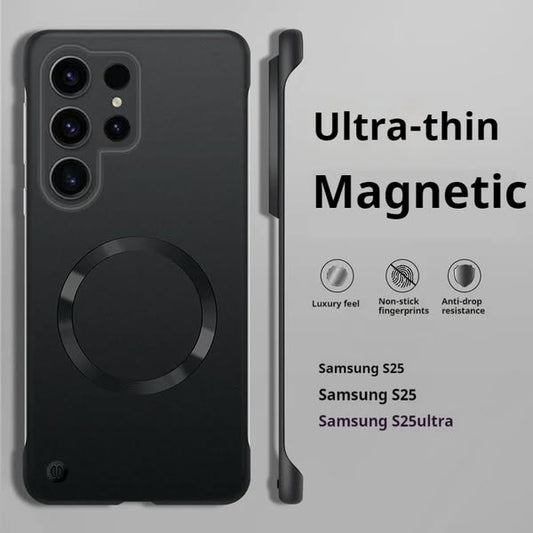 Borderless Magnetic Drop-proof Skin-friendly Case For Galaxy S25/S24/S23/S22 Series