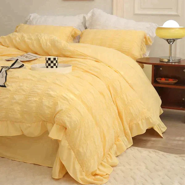 🎁Get Ready For Summer🛏️Skin Friendly Lace Blanket 4 Piece Set🔥Free Shipping🔥