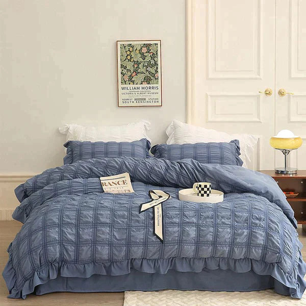 🎁Get Ready For Summer🛏️Skin Friendly Lace Blanket 4 Piece Set🔥Free Shipping🔥