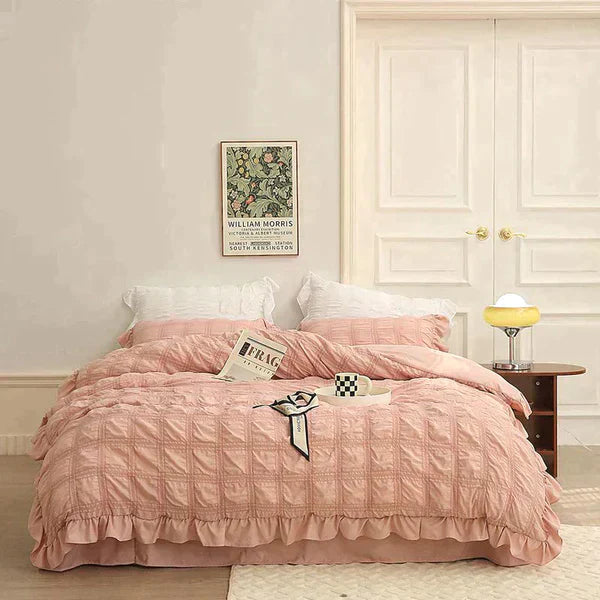 🎁Get Ready For Summer🛏️Skin Friendly Lace Blanket 4 Piece Set🔥Free Shipping🔥